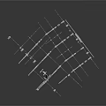 Industrial Metal Equipment Structure Featuring Grid Design And Support Bars