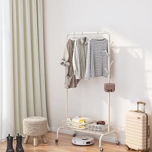 Clothes rack 3d model