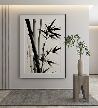 New Chinese Decorative Painting 3d model