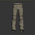 Trousers Trousers Men's Pants Women's Pants Clothes Realistic 3d model