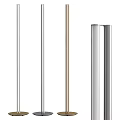 Modern Floor Lamps With Slim Pole Design In Different Color Finishes