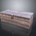 Wooden Storage Chest With Lockable Closure And Natural Wood Texture For Home Organization