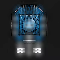 Event Stage Setup With Bright Lighting Young Energy Theme And China Telecom Branding