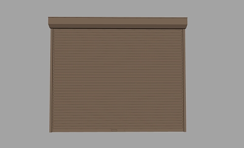 Rolling door garage door shop door 3d model