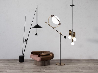 Light Luxury Lighting Combination Floor Lamp model