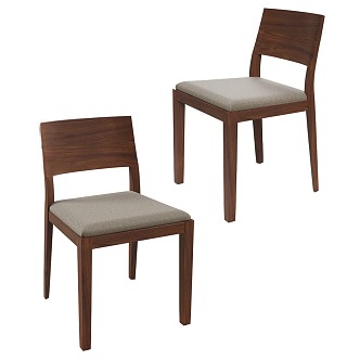 Pacini Dining Chair 3d model