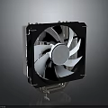 Efficient CPU Cooler With Aluminum Heatsink And 120mm Cooling Fan for PC Thermal Management
