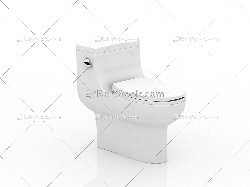 Bathroom Toilet Toilet 3d model