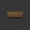 Vintage Brown Leather Bag With Flap Closure And Textured Surface Design