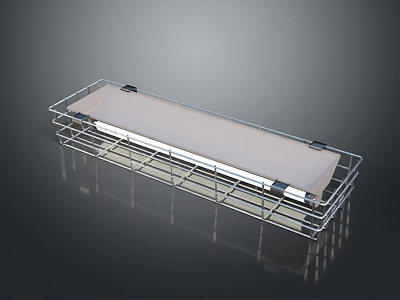 Sleek Modern Lighting Combo With Metal Frame And LED Illumination For Interior Spaces 3d model