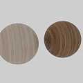 Wooden Panel Components With Various Natural Wood Grain Textures And Color Options