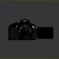 Professional Canon EOS Digital Camera Featuring Tamron Lens And Battery Grip Accessory