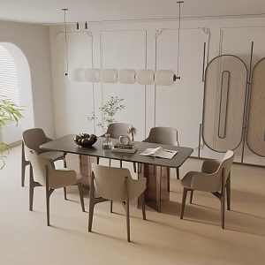 Modern table combination 3d model