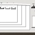 Professional Projection Monitoring System With Multiple Projectors Cameras And Screens In Indoor Setting