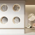 Modern wall lamp lunar wall lamp lunar table lamp 3d model