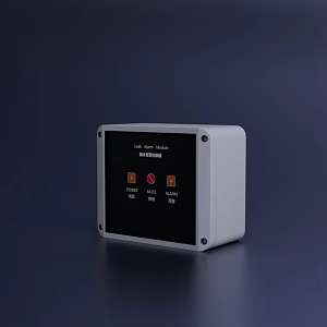 Water Leak Detection Water Leak Alarm Liquid Detection Box Water Leak File Warehouse File 3d model