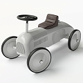 Modern toy car trolley 3d model