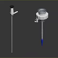 Professional Medical Probes With Metal Shaft And Blue Tip Design For Laboratory Use