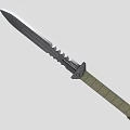 Dagger Sabre Tool Knife Field Dagger Military Dagger Knife Low Face Number Low Model Simple Model Game Next Era Movie and TV Level Super Realism 3d model