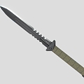 Dagger Sabre Tool Knife Knife Field Dagger Military Dagger Knife Low Face Number Low Model Simple Model Game Next Era Movie and TV Level Super Realism 3d model