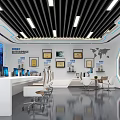 Modern Enterprise Monitoring Room With Multiple Screens Control Desk Chairs World Map And Certificates