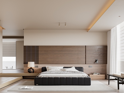 Modern Bedroom 3d model