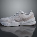 Stylish Modern White Casual Sneakers With Chunky Sole For Comfortable Daily Wear