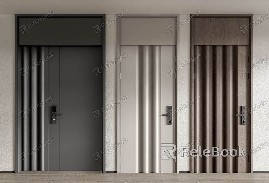 Modern security door model