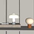 Modern Table Lamp Mushroom Table Lamp 3d model