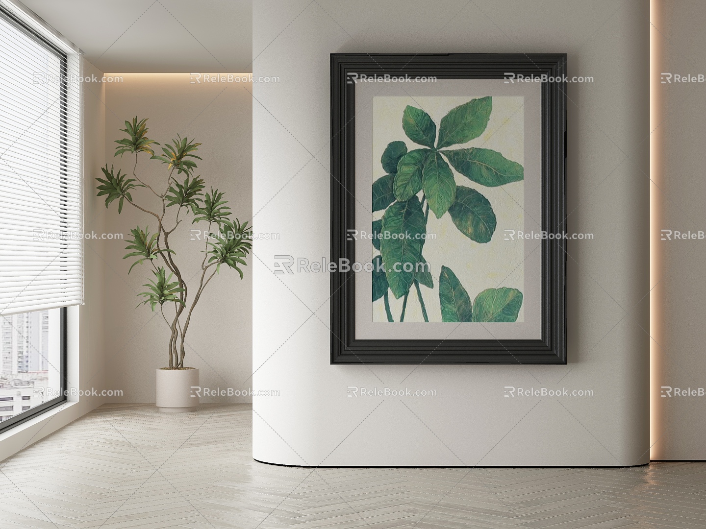 decorative painting 3d model