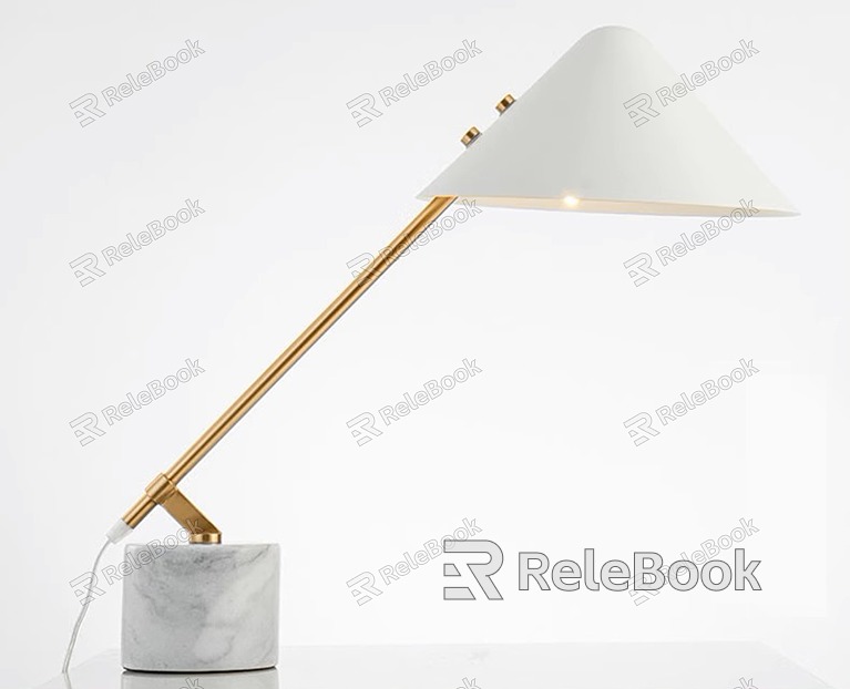 Modern minimalist table lamp model