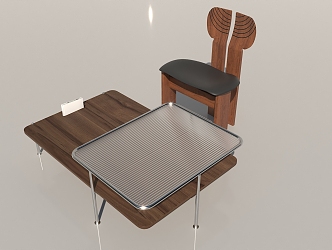 Desk combination 3d model