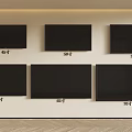 TV Combination Display 3d model