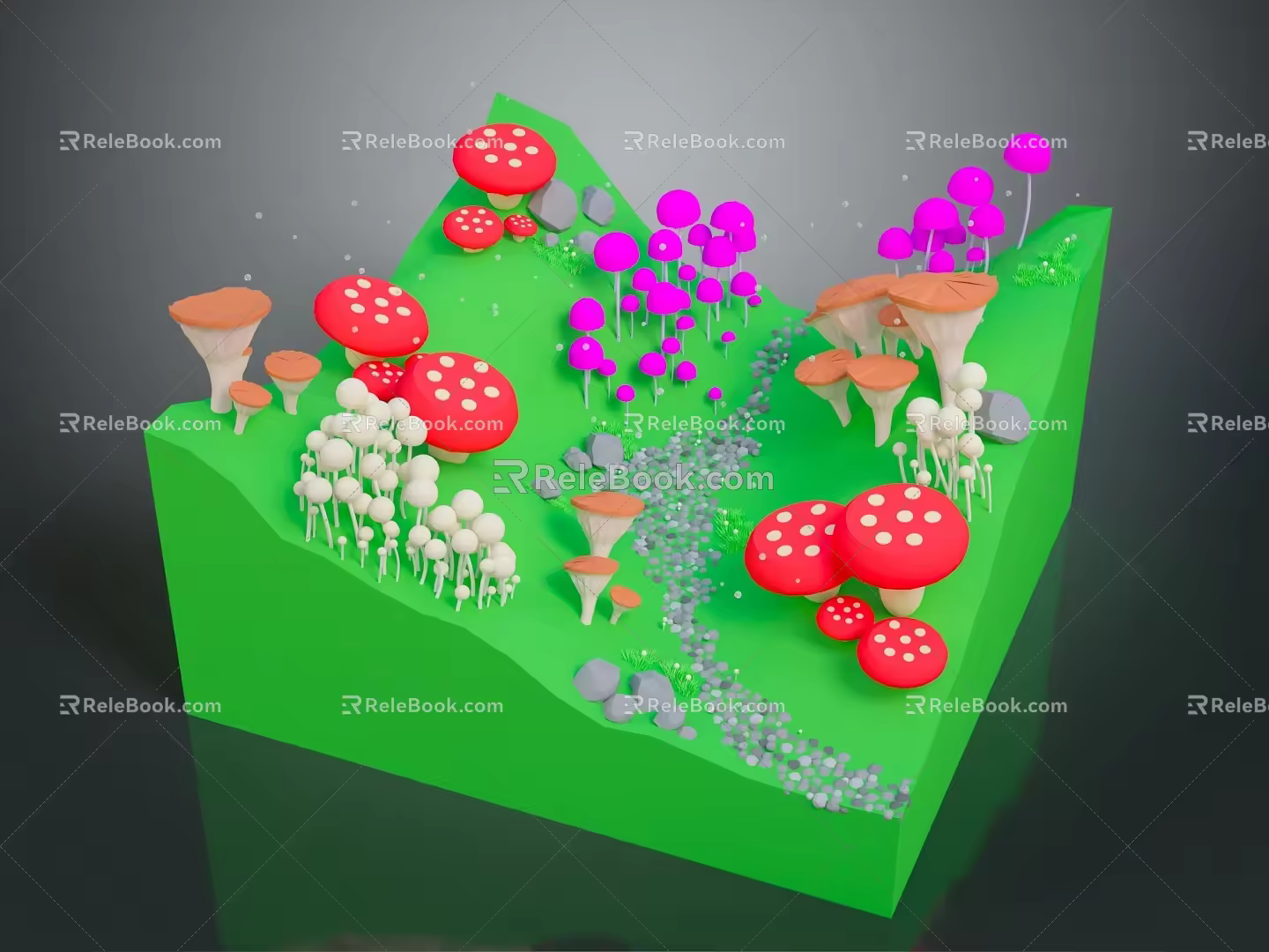 Game Environment Game Scene Fairy Tale Scene Fairy Tale Magic Scene Magic Item Fantasy Scene 3d model