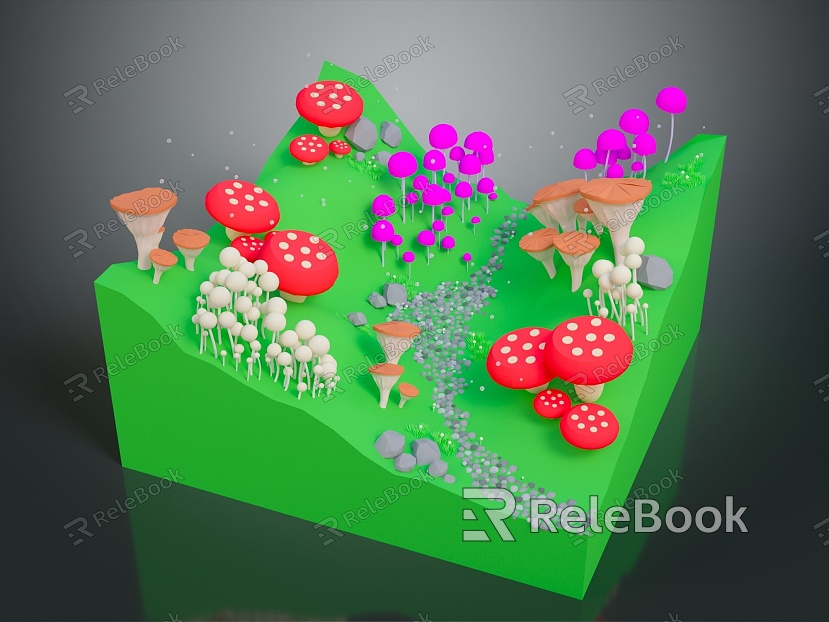 Game Environment Game Scene Fairy Tale Scene Fairy Tale Magic Scene Magic Item Fantasy Scene model