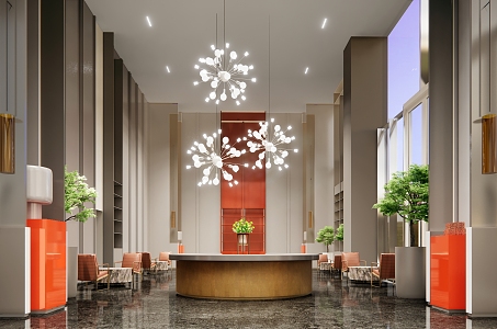 Tony Chi Grand Hyatt Chengdu Loury Bar 3d model