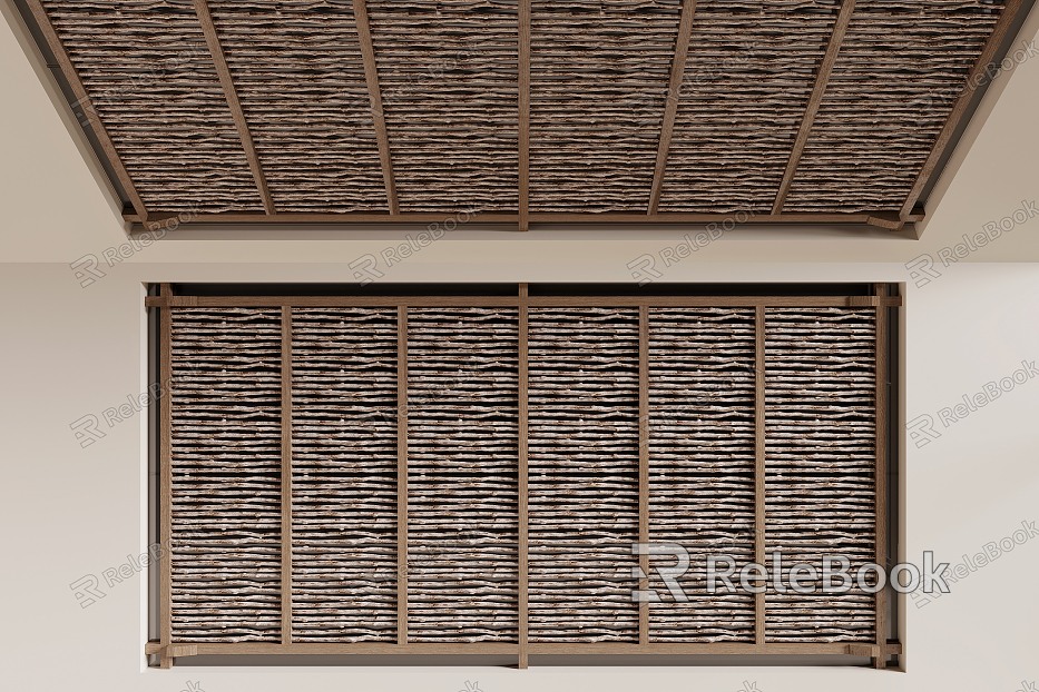 wooden ceiling model