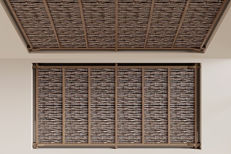 wooden ceiling 3d model