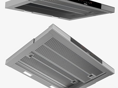 kitchen appliances range hood 3d model