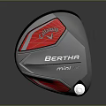 High Quality BERTHA Mini Golf Driver with Silver Red Black Design for Professional Golfers