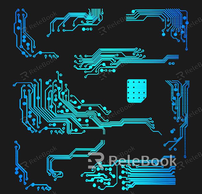 Modern science and technology line science and technology line elements model