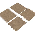 Light Natural Oak Wood Flooring With Herringbone Pattern And Natural Grain For Modern Home