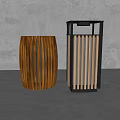 trash can 3d model