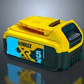 DEWALT XR 50Ah Yellow And Black Power Tool Battery For Daily Use