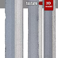 Decorative Garden Ornament Posts with Various Concrete and Stone Textures for Outdoor Spaces