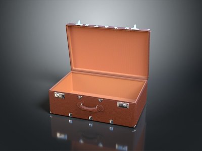 Boxes, Bags, Leather Boxes, Leather Boxes and Containers Realistic 3d model