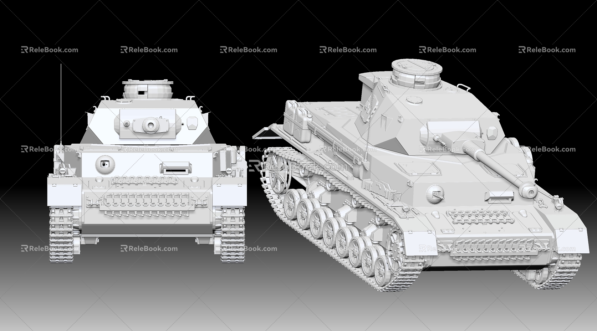 German tanks Modern tanks 3d model