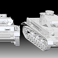 German tanks Modern tanks 3d model