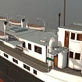 Vintage Iron Hulled Steam Yacht Design Inspired By Wisconsin Steamer