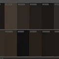 Different Wood Grain Wall Paneling Samples With Various Color Options 3d model